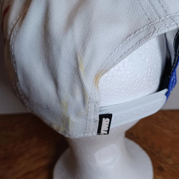 Texas Rangers Snapback Yums Hat All American Cut Splattered Paint Look. Has some - Picture 4 of 9